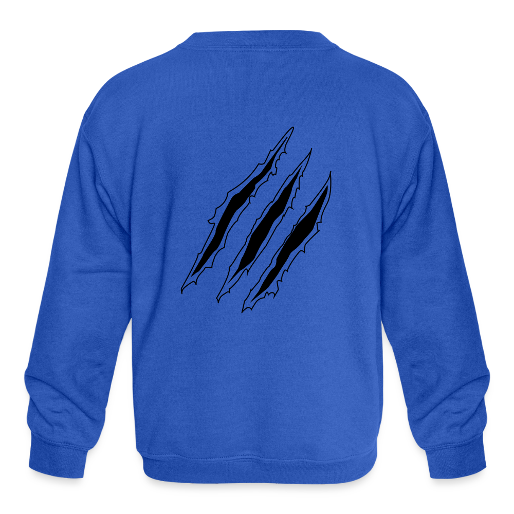 Kids' Crewneck Sweatshirt - royal blue