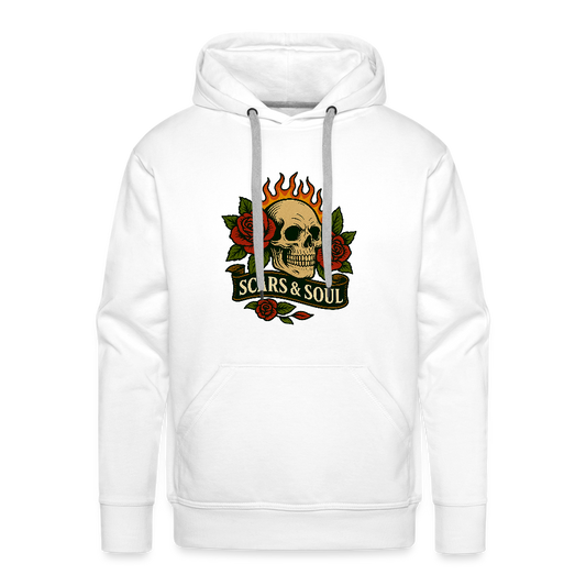 Men’s Premium Hoodie - white