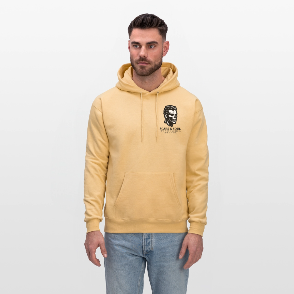 Men's Hoodie - light gold 